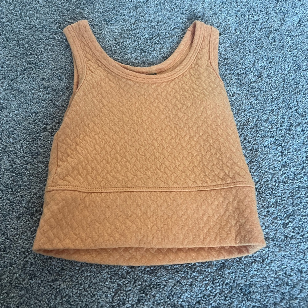 Orange tank top